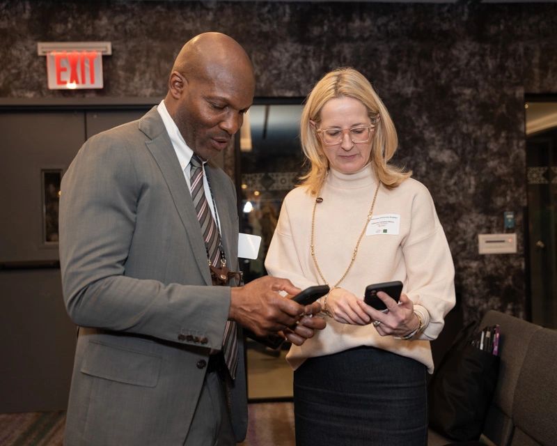 Corporate networking event