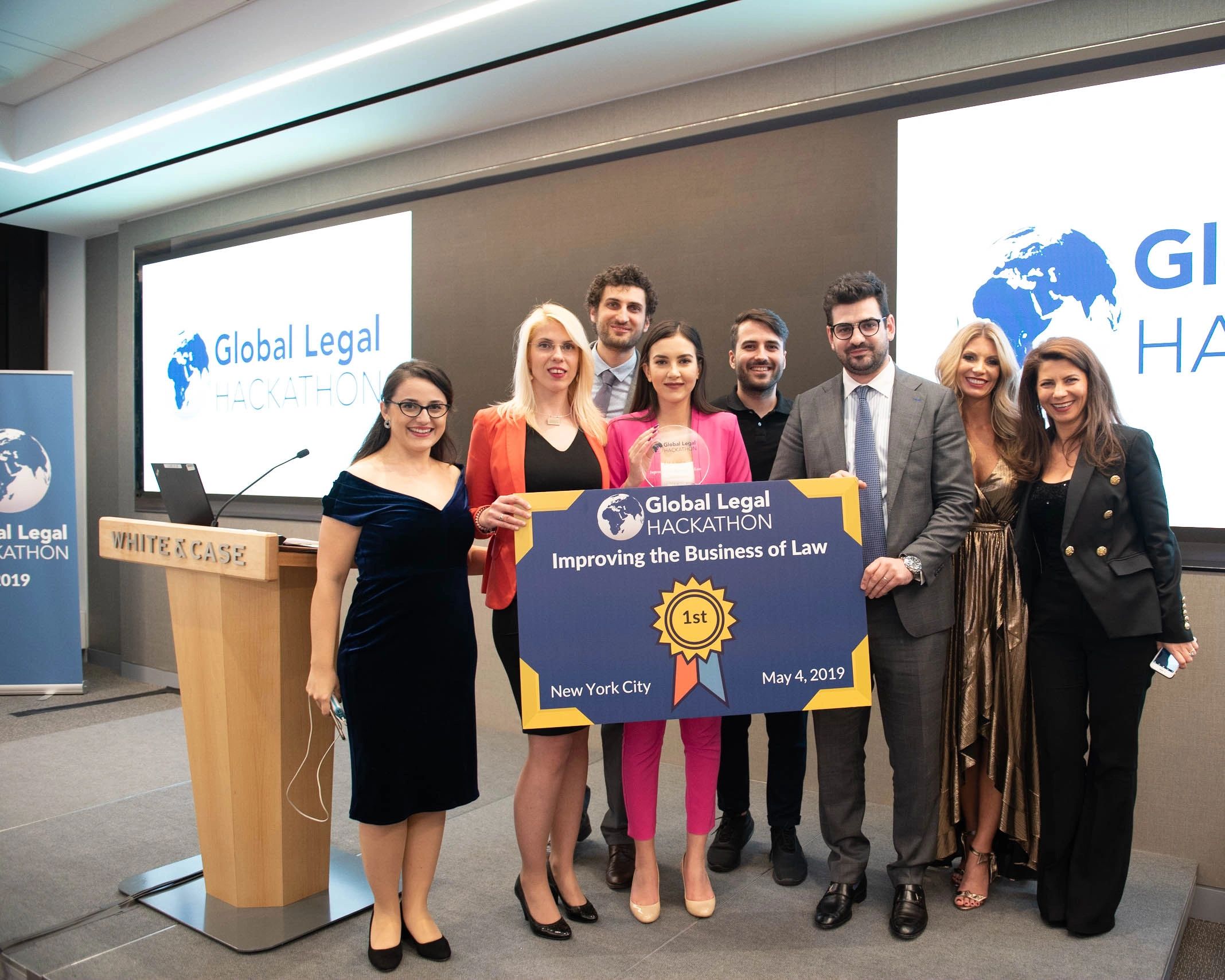 Global Legal Hackathon award